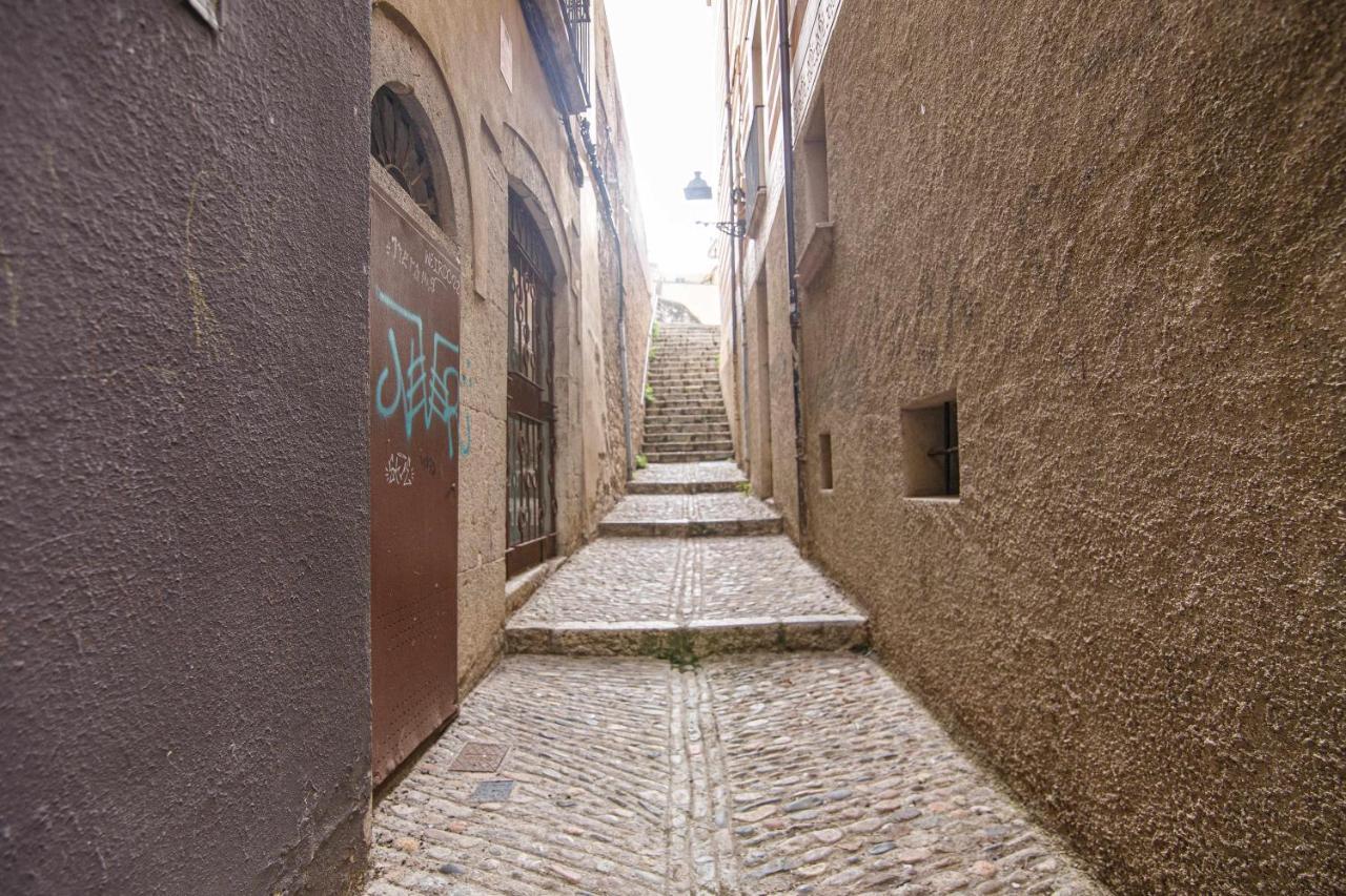 Apartamento Tr Auriga En El Barri Vell Gerona Buitenkant foto
